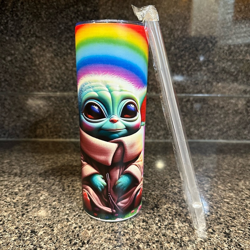 Baby Grogu 20 oz. Tumbler with Straw